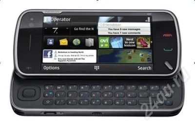 Лот: 240438. Фото: 1. NOKIA N97, WI-FI, JAVA, TV, 2... Кнопочные мобильные телефоны