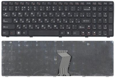 Лот: 15607451. Фото: 1. Новая Клавиатура для Lenovo G580... Клавиатуры для ноутбуков