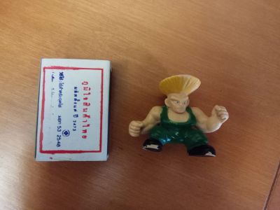 Лот: 18606120. Фото: 1. Сувенир "Guile" персонаж из игры... Фигурки, статуэтки