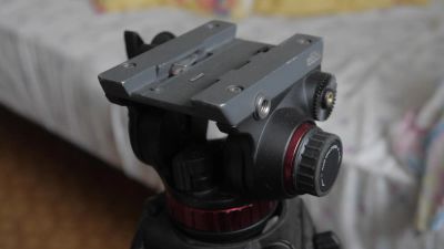 Лот: 8265275. Фото: 1. Manfrotto MVH502A Видео голова. Штативы, держатели