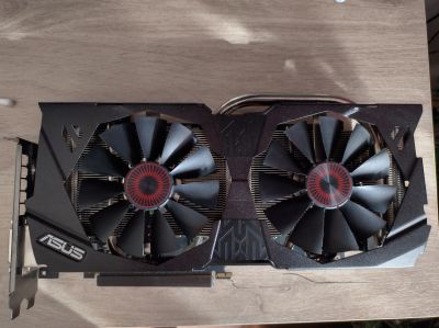Лот: 18626935. Фото: 1. ASUS GeForce GTX 970 STRIX OC. Видеокарты