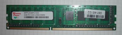 Лот: 11054677. Фото: 1. 4Gb DDR3 (одной планкой) Чипы... Оперативная память