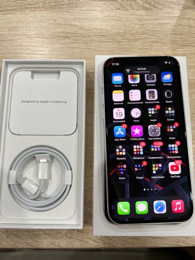 Лот: 19844600. Фото: 1. iPhone 12 white 128gb. Смартфоны