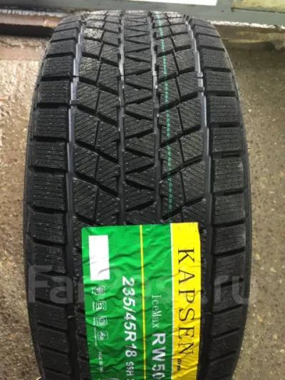 Лот: 20982843. Фото: 1. Зимняя резина 235/45 R-18 " Kapsen... Шины