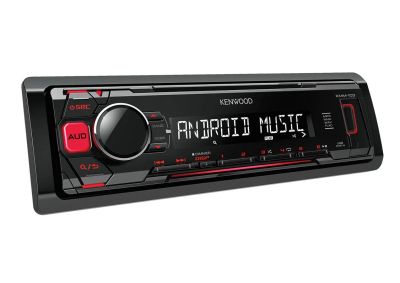 Лот: 10064745. Фото: 1. Kenwood KMM-103RY красная подсветка... Автомагнитолы