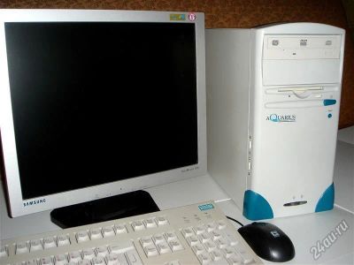 Лот: 2795871. Фото: 1. Компьютер 775 и Samsung. 17". Компьютеры в сборе