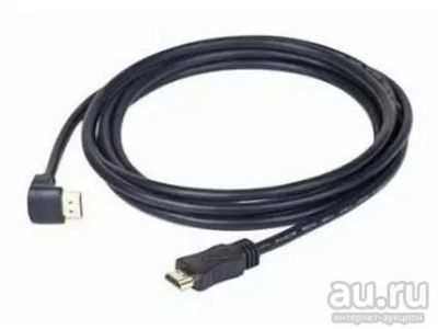 Лот: 17672265. Фото: 1. Аудио видео кабель HDMI-HDMI угловой... Шнуры, кабели, разъёмы