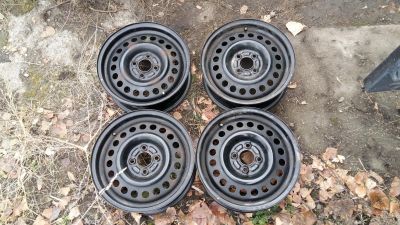 Лот: 14937080. Фото: 1. Штамповки R15 4/100 Nissan. Диски