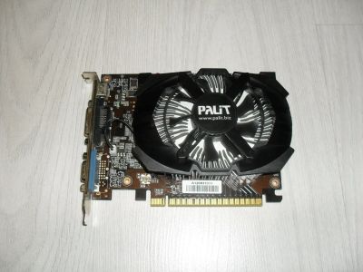 Лот: 12576474. Фото: 1. 1Gb Palit GeForce GTX 650 DDR5. Видеокарты