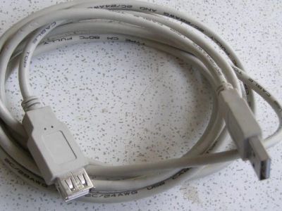 Лот: 22176068. Фото: 1. Удлинитель кабеля USB 2.0 1.8м. Шлейфы, кабели, переходники