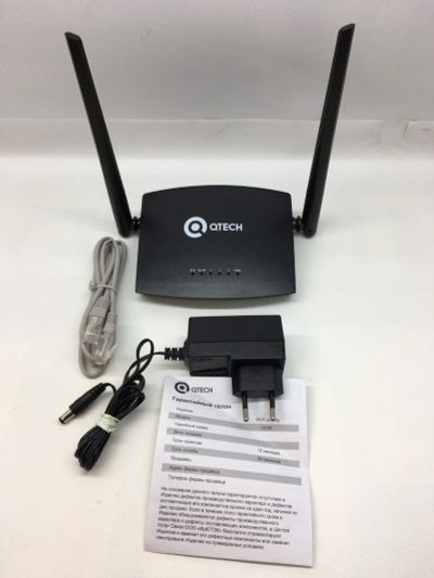 Лот: 16033004. Фото: 1. Wi-Fi роутер QTECH HI R8. Маршрутизаторы (роутеры)