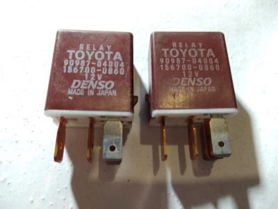 Лот: 11206378. Фото: 1. Реле Denso 156700-0860 Toyota... Электрооборудование