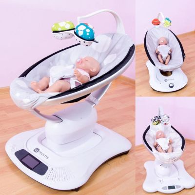 Лот: 9336085. Фото: 1. Первый прокат качелей 4moms mamaroo... Ходунки, прыгунки, качели