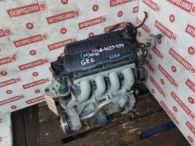 Лот: 20901923. Фото: 1. Двигатель бензиновый Honda Fit... Двигатель и элементы двигателя