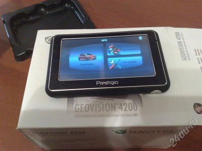 Лот: 625831. Фото: 1. GPS навигатор Prestigio Geovision... GPS-навигаторы