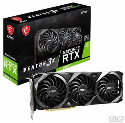 Лот: 18142427. Фото: 1. Видеокарта 8Gb RTX3060Ti MSI Vetus... Видеокарты
