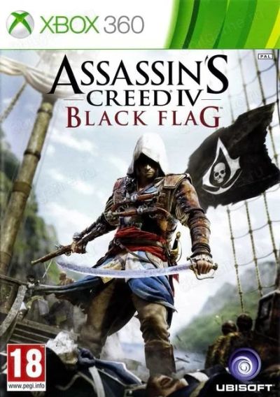 Лот: 13346362. Фото: 1. Assassin's Creed IV: Черный Флаг... Игры для консолей