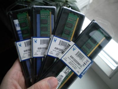 Лот: 5111540. Фото: 1. Оперативная память Kingston KVR1333D3N9... Оперативная память