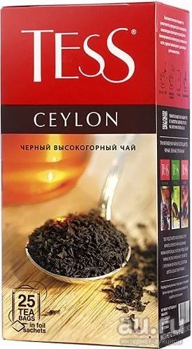 Лот: 13722754. Фото: 1. Чай "Tess" Цейлон 100гр. Чай, кофе, какао