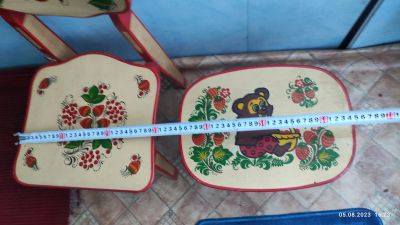 Лот: 20667713. Фото: 1. Детские стульчики. Столики, стулья, парты