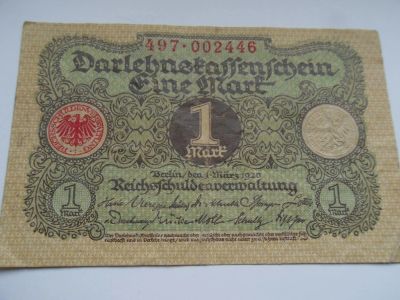 Лот: 6958986. Фото: 1. 1 марка 1920. Германия и Австрия