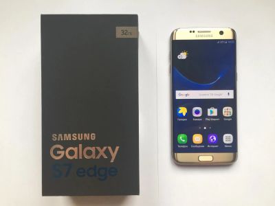 Лот: 8390075. Фото: 1. Samsung Galaxy S7 Edge Duos 32Gb... Смартфоны