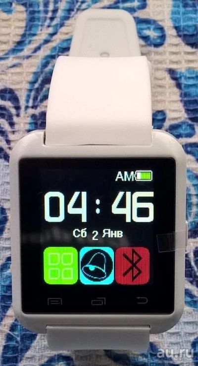 Лот: 8819884. Фото: 1. Smart Watch U8 / Смарт часы, белые... Смарт-часы, фитнес-браслеты, аксессуары