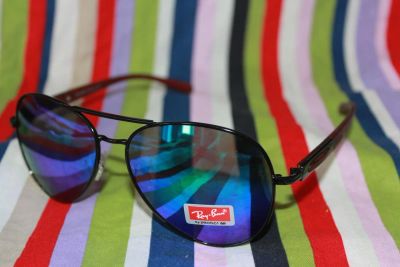 Лот: 4047703. Фото: 1. Очки Ray Ban Aviator Зеркальные... Очки солнцезащитные