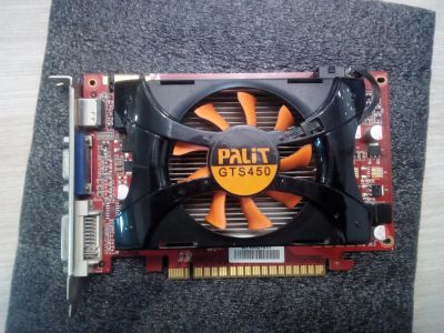 Лот: 16356433. Фото: 1. Видеокарта Palit GTS450 1gb. Видеокарты