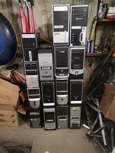 Лот: 17903813. Фото: 1. Корпус ATX, microATX (Есть 15шт... Корпуса, блоки питания