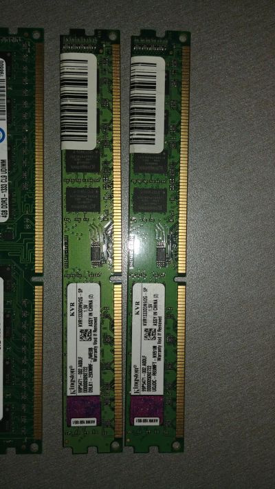 Лот: 17201639. Фото: 1. Kingston DDR3 4 GB (2x 2 Gb) 2... Оперативная память