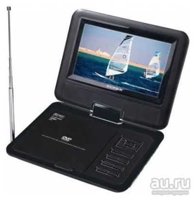 Лот: 8115227. Фото: 1. Портативный DVD Supra SDTV-715UT... Мониторы, DVD