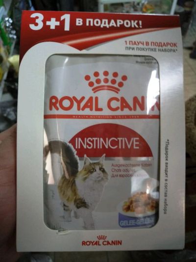 Лот: 9520190. Фото: 1. Royal canin (Роял канин) 3+1 Instinctive... Корма