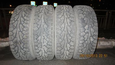 Лот: 3312396. Фото: 1. а/шины Hankook 175/70 R13 шипы... Шины