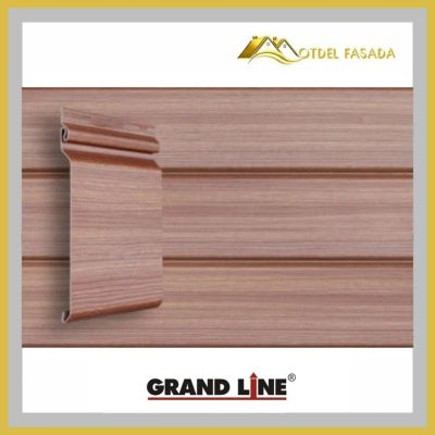 Лот: 17535086. Фото: 1. Сайдинг GRAND LINE Natural-Брус... Фасадные материалы, сайдинг