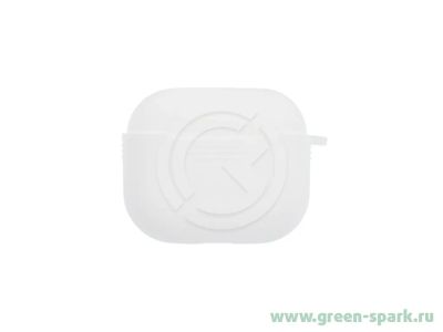 Лот: 19827527. Фото: 1. Чехол для AirPods 3 Силикон Белый... Чехлы, бамперы
