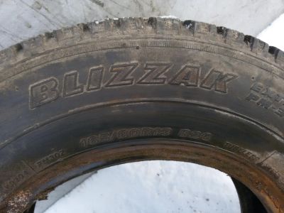 Лот: 6892171. Фото: 1. Bridgestone R13 165\80 1шт. Шины