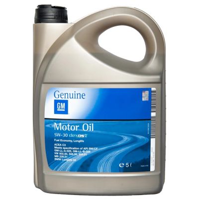 Лот: 7866206. Фото: 1. GM Genuine Motor Oil 5w-30 Dexos2... Масла, жидкости