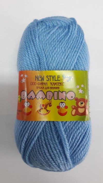 Лот: 7969970. Фото: 1. Пряжа Камтекс Bambino состав 65... Ткани, нитки, пряжа
