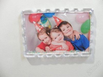Лот: 1209498. Фото: 1. Магнит акриловый прямоугольный... Магниты сувенирные