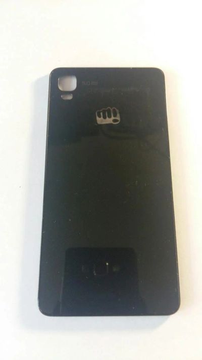 Лот: 9338674. Фото: 1. Крышка АКБ для Micromax A093 Black. Корпуса, клавиатуры, кнопки