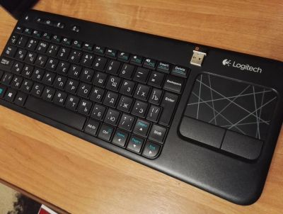 Лот: 7855483. Фото: 1. Беспроводная клавиатура Logitech... Другое (компьютеры, оргтехника, канцтовары)
