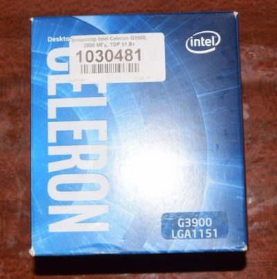 Лот: 12090208. Фото: 1. Процессор Intel G3900 BOX s1151. Процессоры