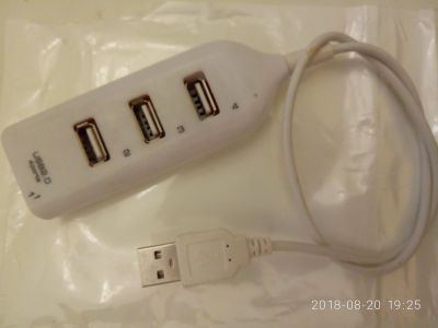 Лот: 11968216. Фото: 1. хаб USB usb hub 4Х. USB хабы