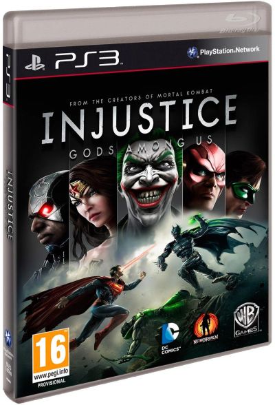 Лот: 11991982. Фото: 1. Injustice Gods Among Us на PS3. Игры для консолей