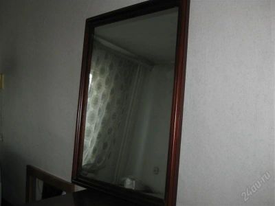 Лот: 751606. Фото: 1. зеркало в деревянной оправе. Другое (мебель)