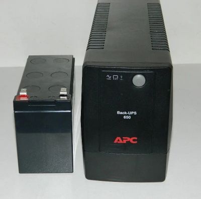 Лот: 17319021. Фото: 1. ИБП APC 650 BX650LI. ИБП, аккумуляторы для ИБП