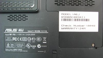 Лот: 3931300. Фото: 1. Ноутбук ASUS A6J. Ноутбуки