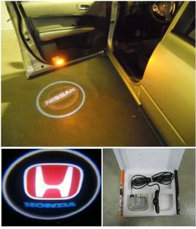 Лот: 3689164. Фото: 1. LED проектор логотипа Honda. Электроприборы для автомобиля