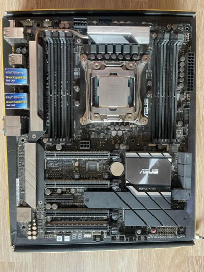 Лот: 25551496. Фото: 1. i7-7820X + Asus WS PRO/SE + CNPS14X. Комплекты запчастей